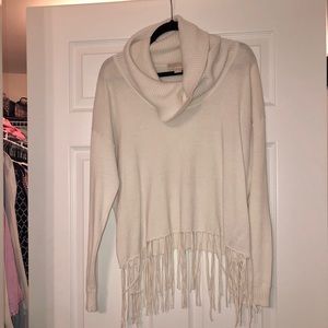 Michael Kors cream cowl neck sweater
